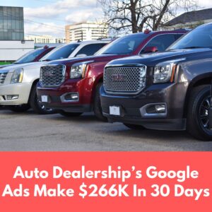 auto dealership google ads