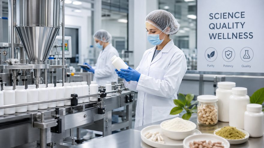 Health and wellness manufacturing facility