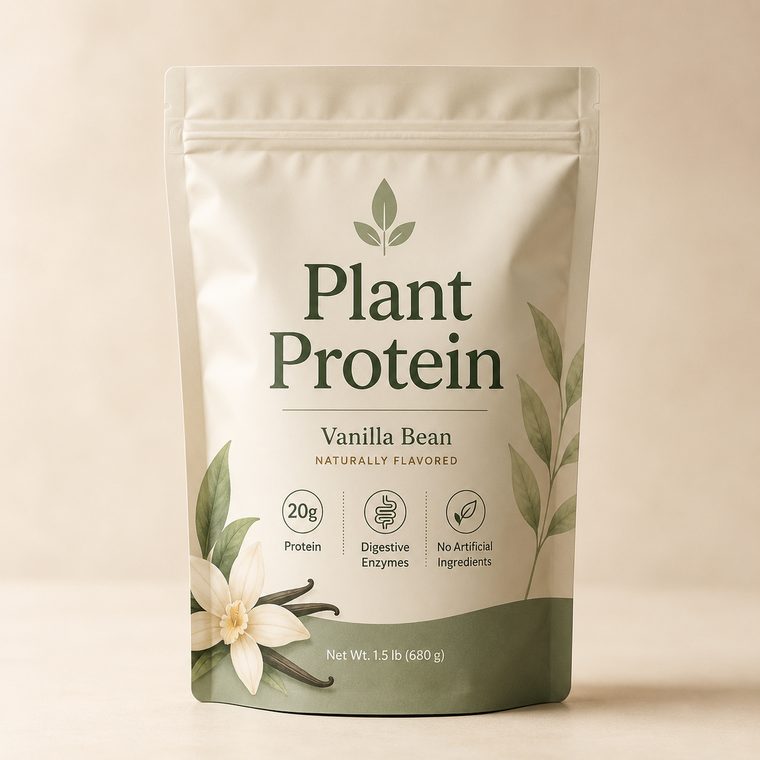 Plant protein powder
